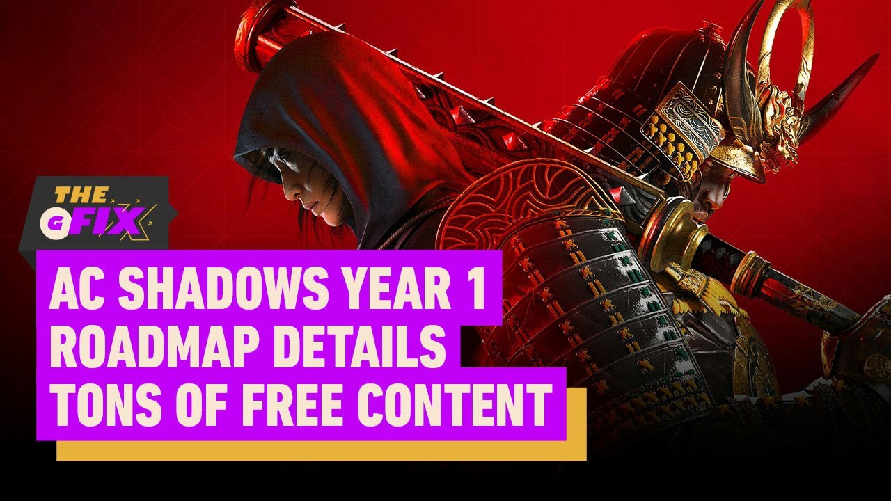 پوستر Assassins Creed Shadows Announces Free Story DLC in Year 1...
