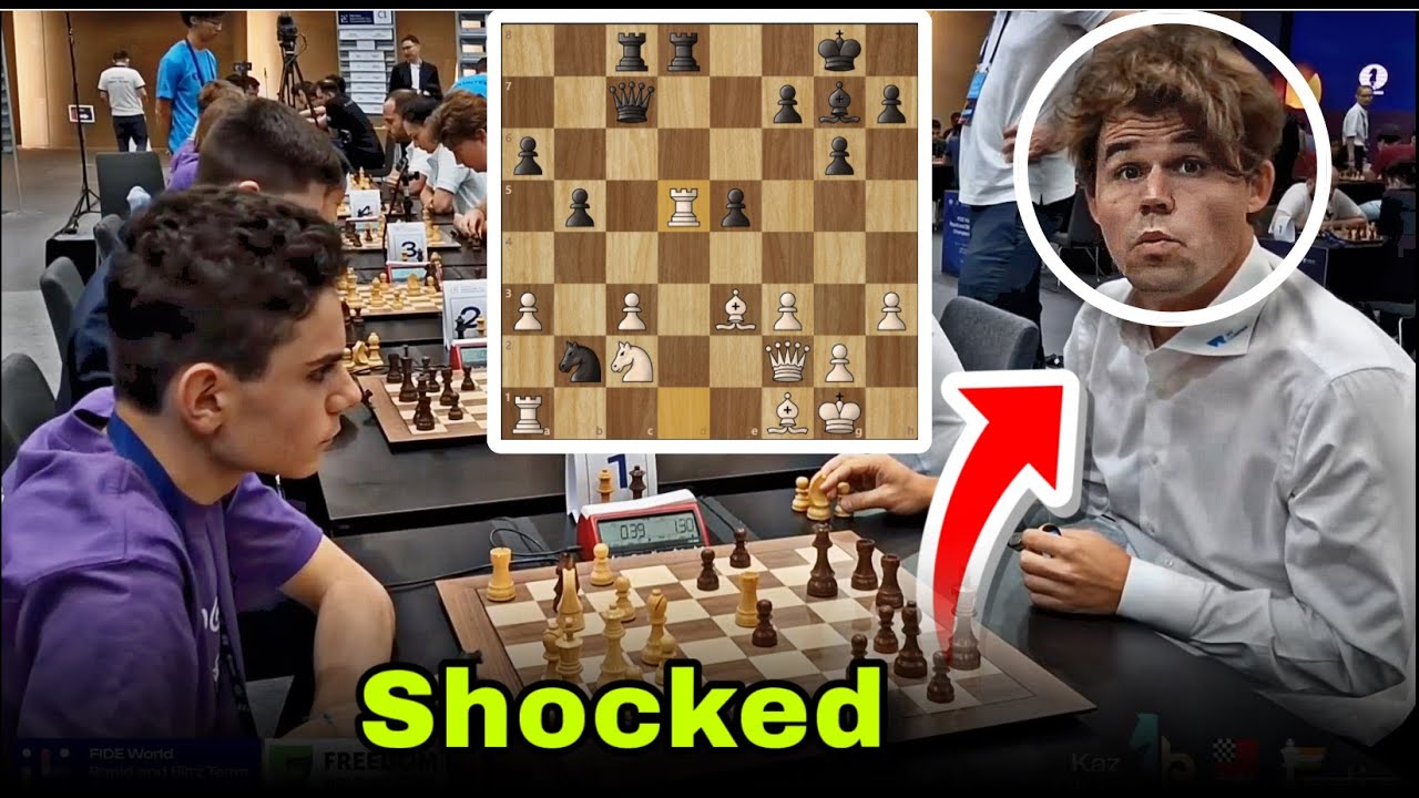 پوستر Magnus Carlsen Is SHOCKED… He Didn’t Expect THIS Move!