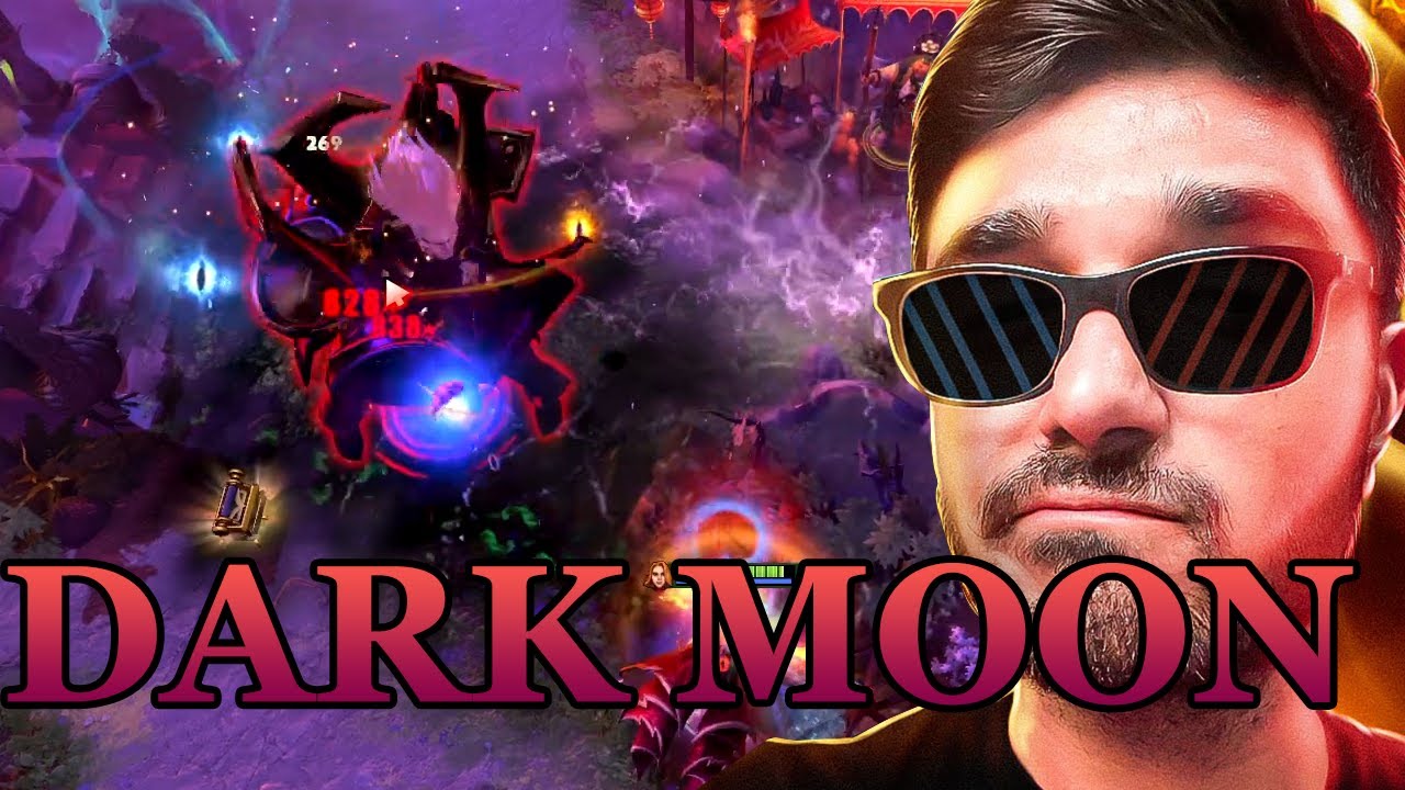پوستر دارک مون با سامان dark moon dota2