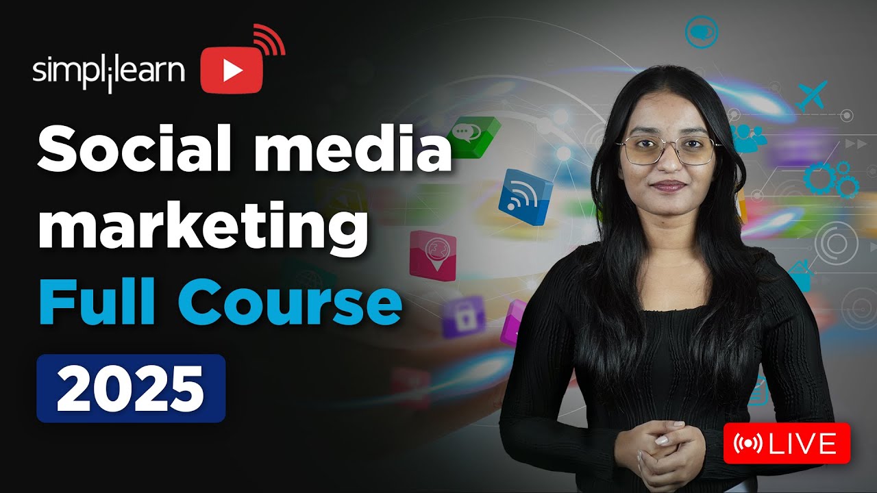 پوستر Social Media Marketing Full Course Social Media Marketing...