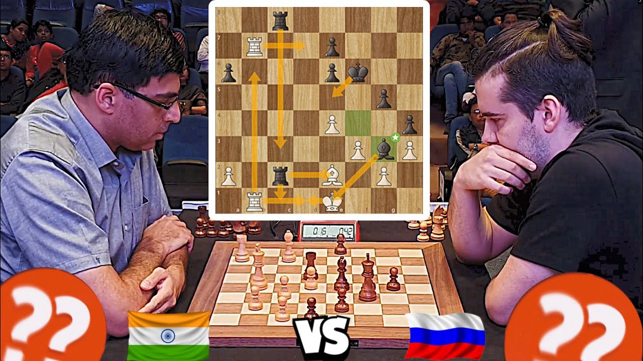پوستر Anand 🇮🇳 vs Nepo 🇷🇺 Tense Battle with a Savage Endgame!...