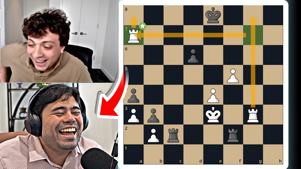 پوستر 🔥 Hikaru ROASTS Hans Niemann Chess SPEAKS FOR ITSELF