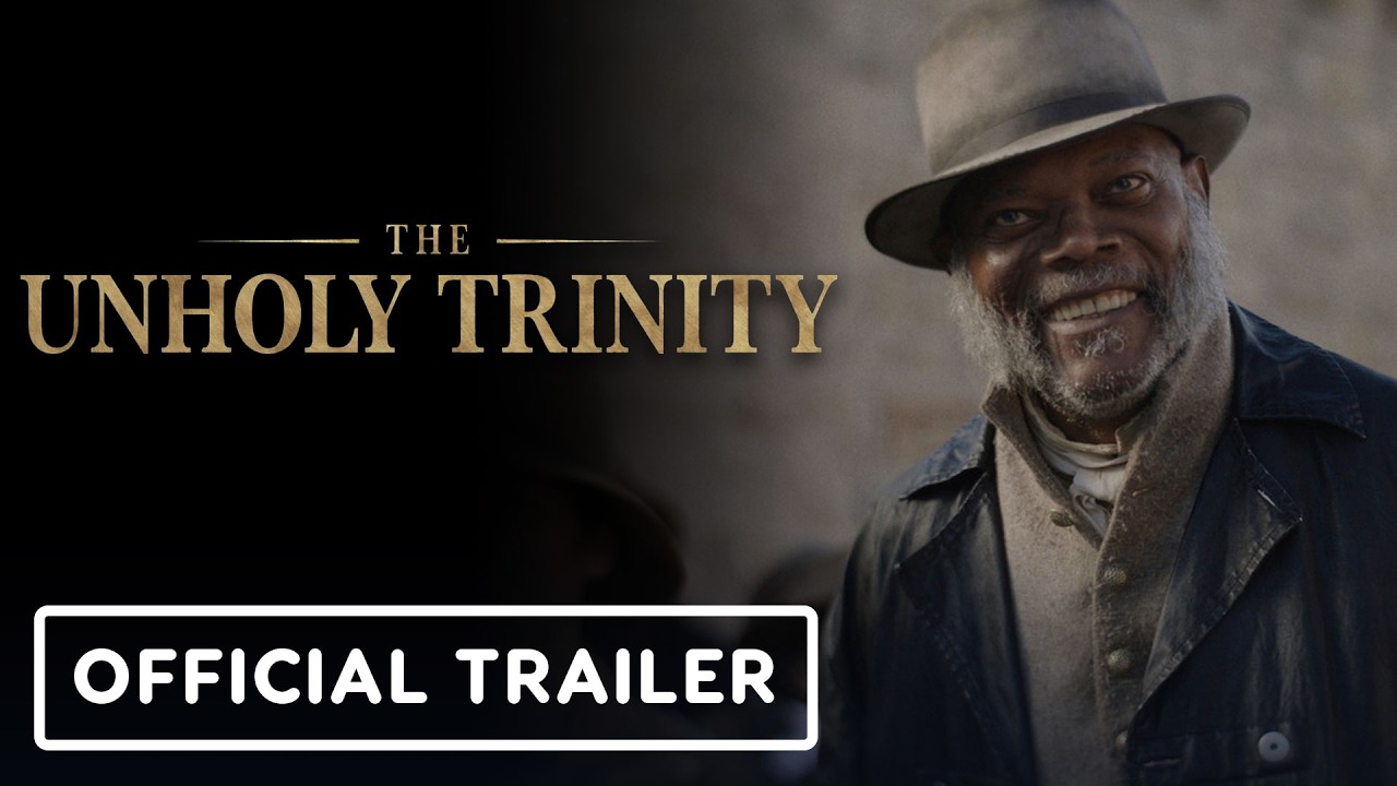 پوستر The Unholy Trinity - Official Trailer 2025 Pierce Brosnan,...