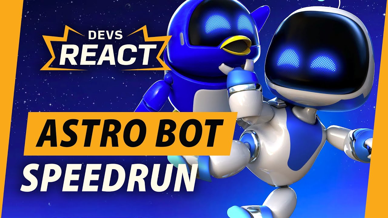 پوستر Astro Bot Developers React to an Incredible Speedrun