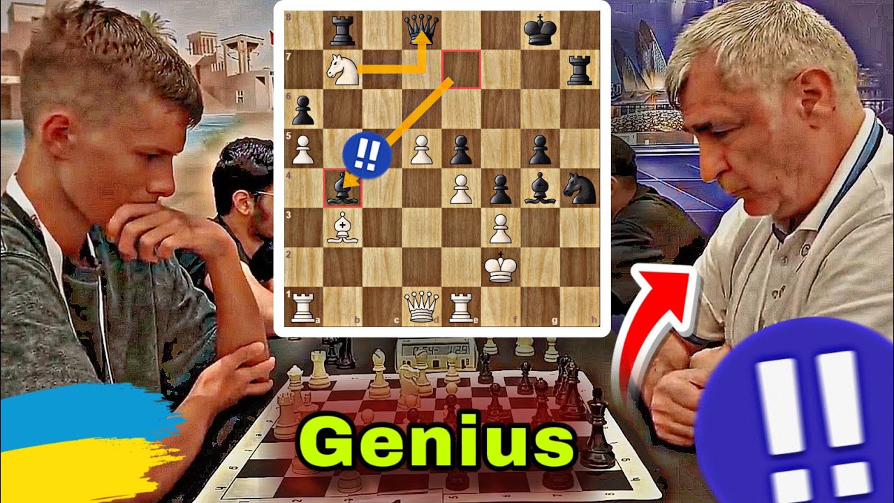 پوستر When Ivanchuk SACRIFICED His QUEEN! 😱 Brilliance !!!!
