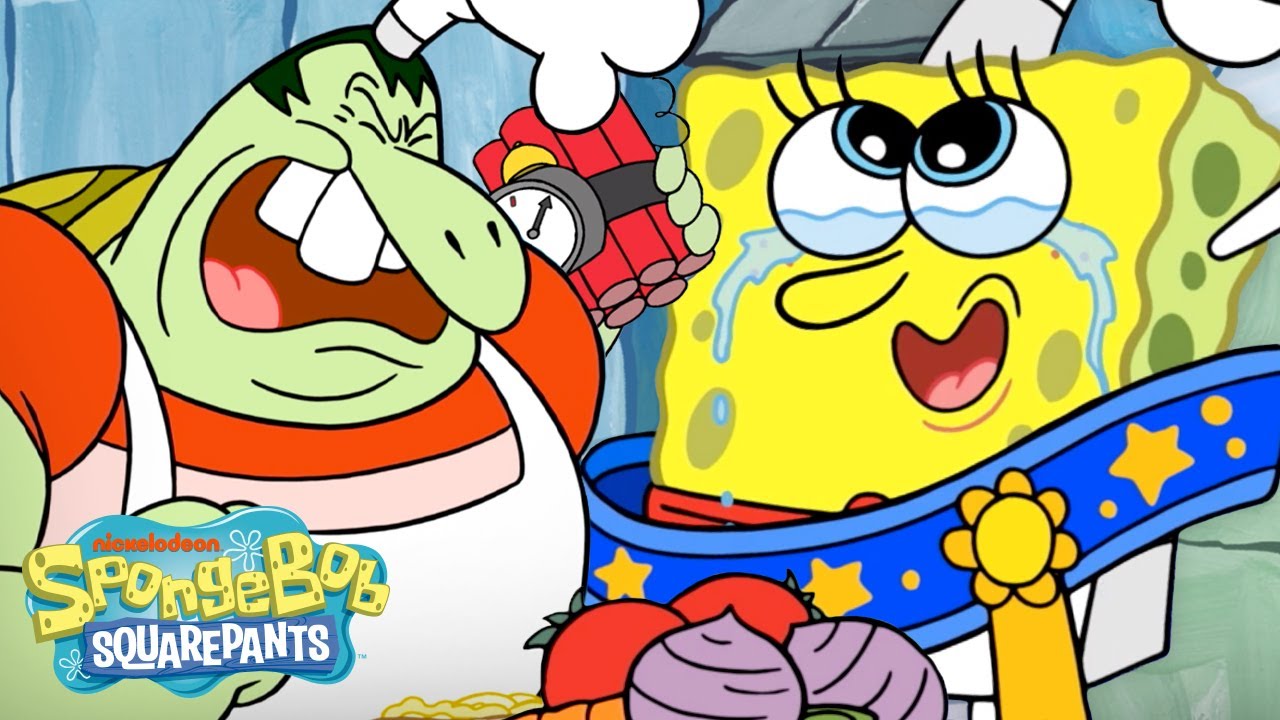 پوستر Chef SpongeBob reaches the BIG LEAGUES!? 👨‍🍳 Full Scene...