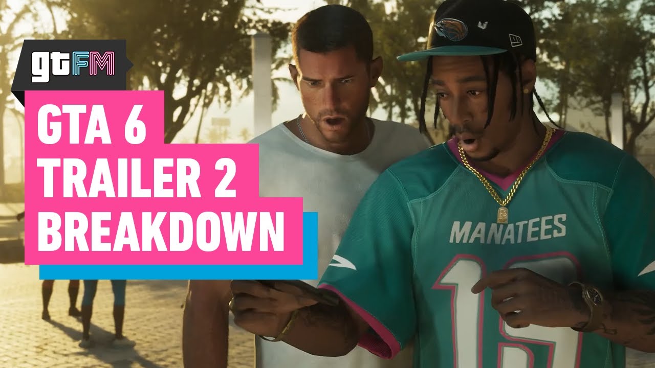 پوستر GTA 6 Trailer 2 Reaction, Facts, and Theories GTFM
