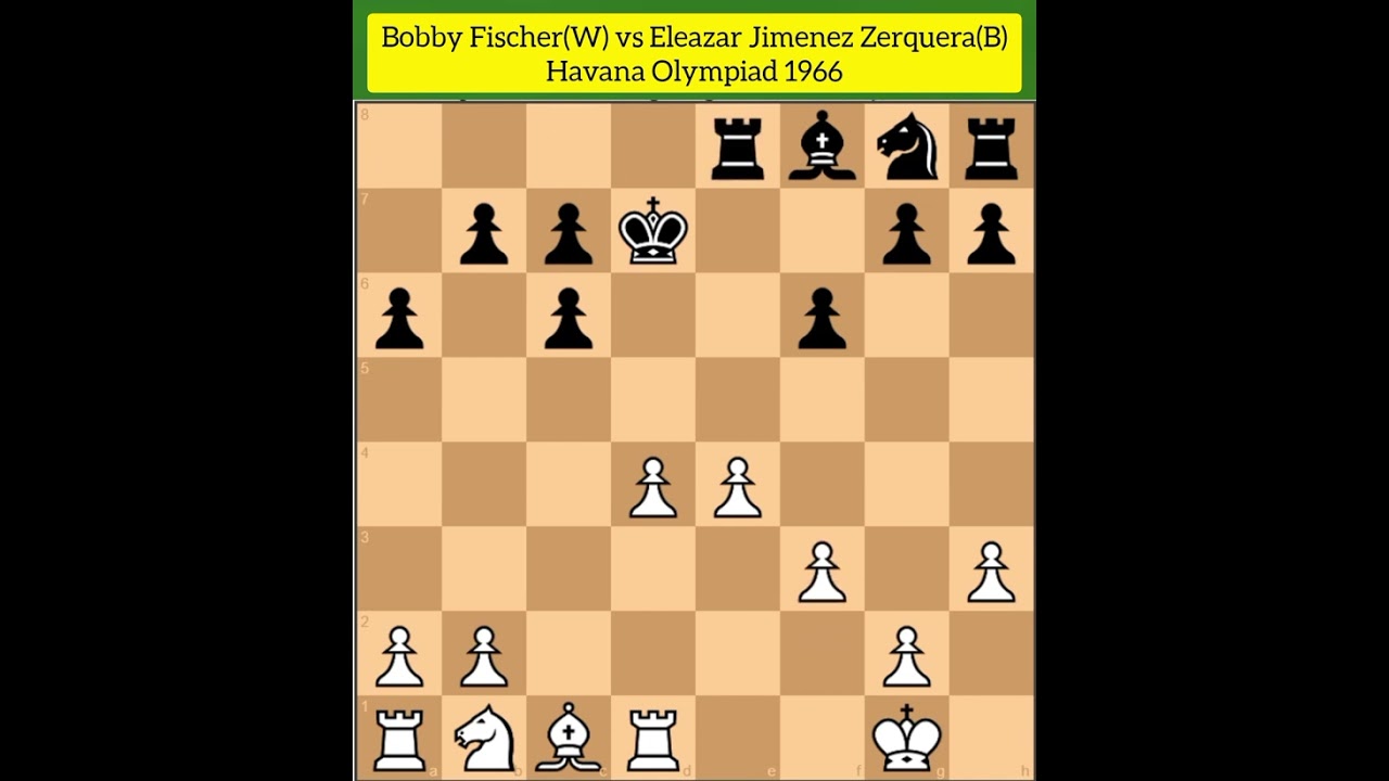 پوستر Bobby Fischer Meticulously Obliterated the Opponents...