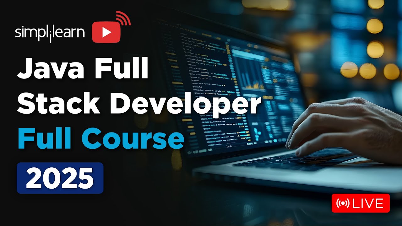 پوستر Full Stack Java Developer Course Full Stack Java Developer...