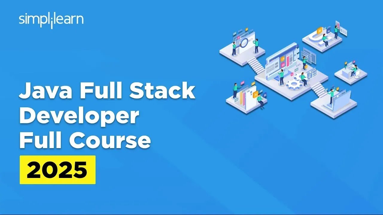 پوستر Full Stack Java Developer Course Full Stack Java Developer...