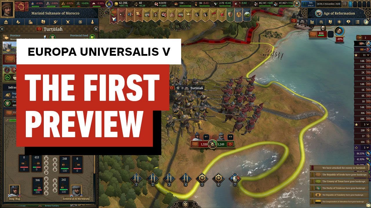پوستر Europa Universalis 5 Is a Ludicrously Large, Dense Strategy...