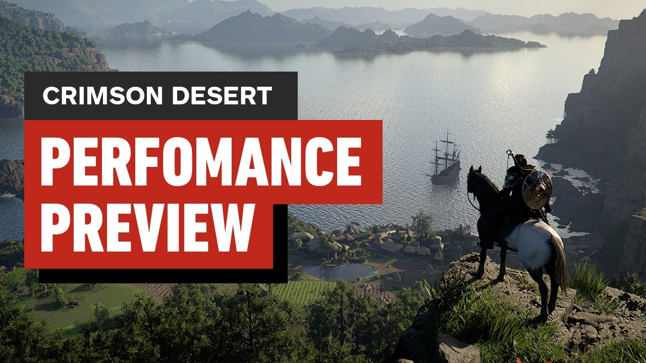 پوستر Crimson Desert Performance Preview