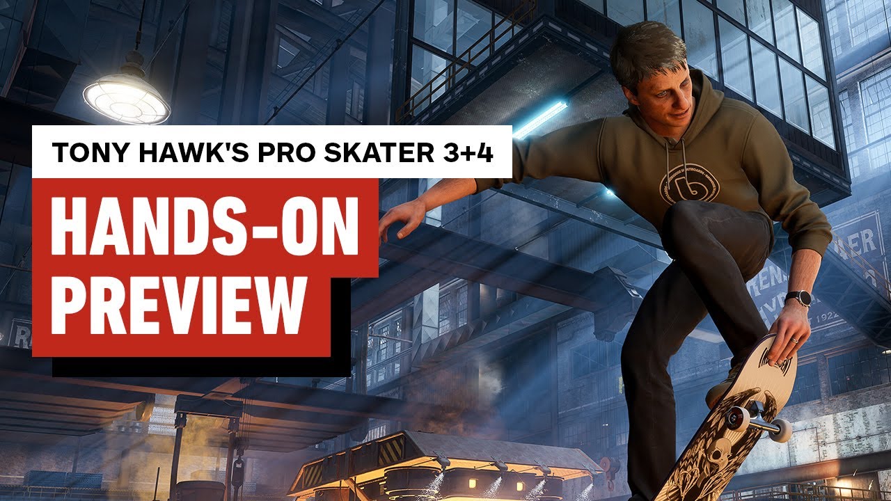 پوستر Tony Hawk’s Pro Skater 3 4 First Impressions of the Remake