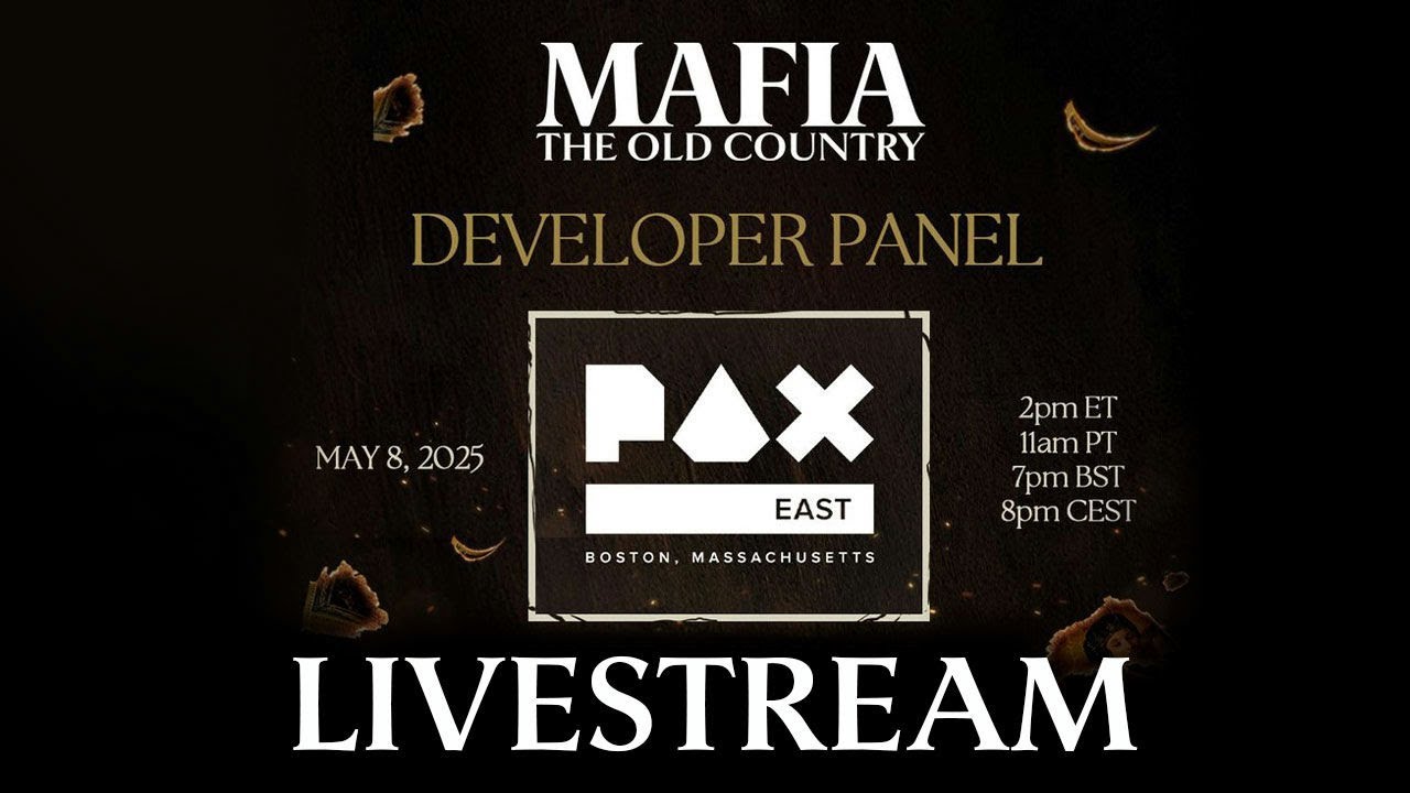 پوستر Mafia The Old Country Developer Panel at PAX East