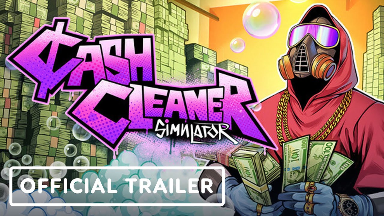 پوستر Cash Cleaner Simulator - Official Launch Trailer