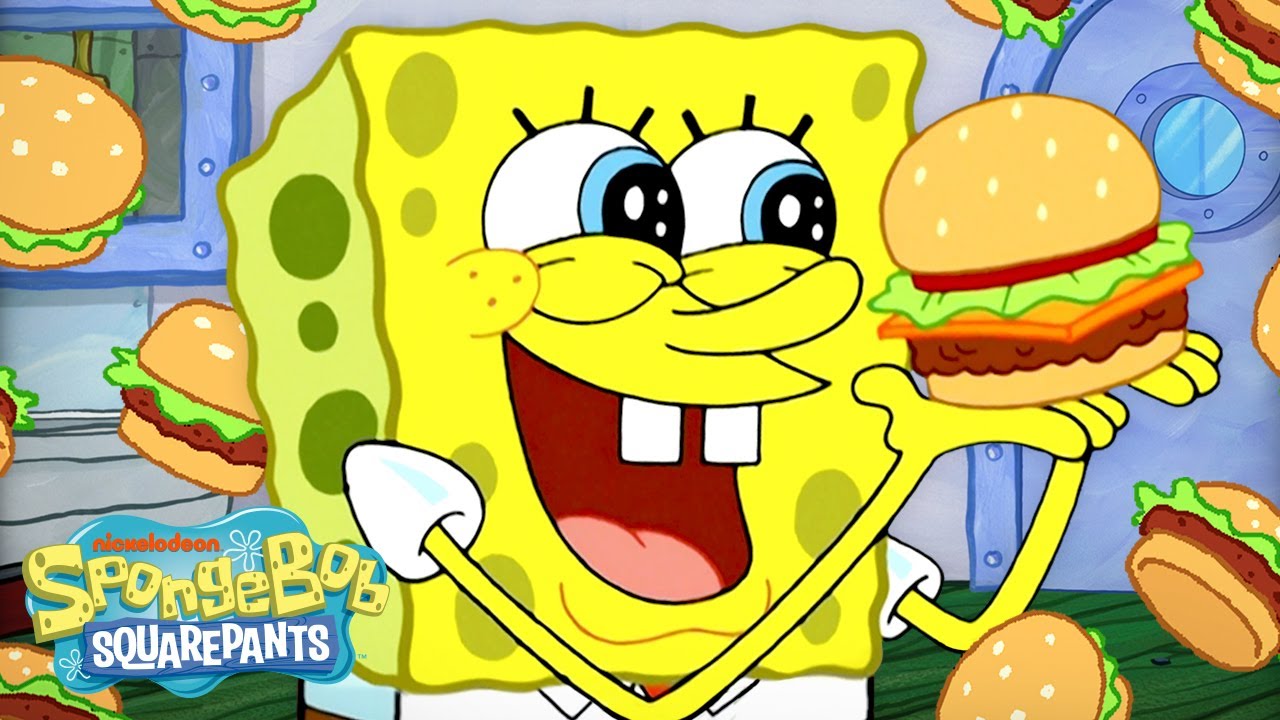 پوستر SpongeBob FLIPPING Out Over Krabby Patties for 30 Minutes...