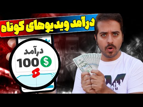 پوستر درآمدزایی از ویدیوهای کوتاه یوتیوب در سال 2023
