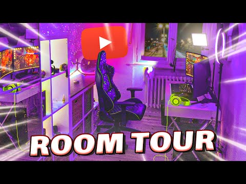 پوستر روم تور‌ از اتاق گیمینگ و کار من 💥My first Roomtour