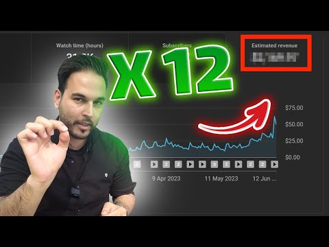 پوستر درآمد کانال یوتیوبم 12 برابر شده! چه کارهایی کردم؟