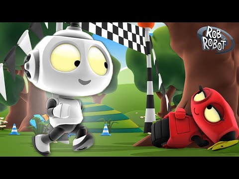 پوستر Robs Fun Run Rob The Robot Preschool Learning