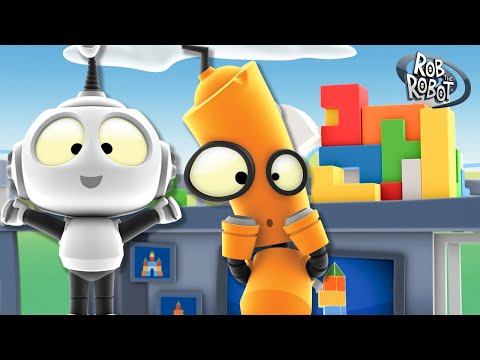 پوستر Build Off Rob The Robot Preschool Learning