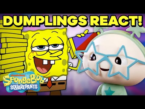 پوستر پلوک‌ها واکنش نشان می‌دهند به آهنگ‌ها و صحنه‌های اسفنج باب...