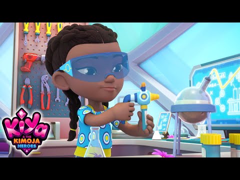پوستر کیا و قهرمانان کیموجا حذف بو! ترکیبی disneyjunior KiyaK