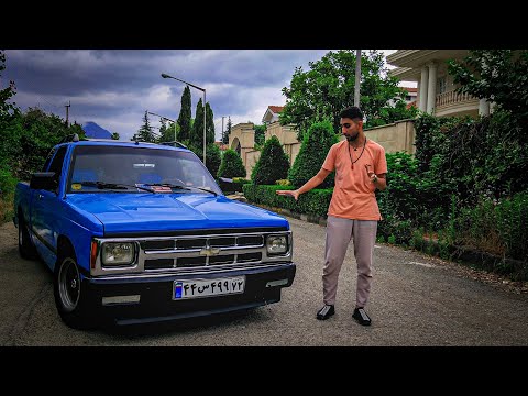 پوستر تست و بررسی شورولت اس10 با کسری کارز🔥 review Chevrolet s10...