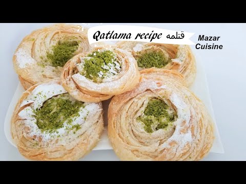 پوستر Katlama Recipe , Qatlama Warqi , قتلمه ورقی افغانی Best...