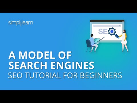 پوستر A Model Of Search Engines SEO Tutorial For Beginners...