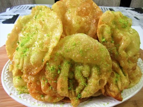 پوستر تهیه گوش فیل شربت افغانی در ماه رمضان / عید - دسر آسان...
