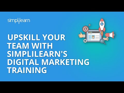 پوستر Upskill Your Team with Simplilearns Digital Marketing...