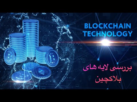 پوستر بررسی لایه های بلاکچین