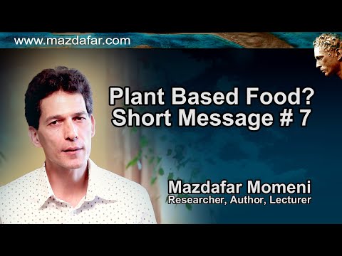 پوستر غذاهای گیاهی - پیام شماره 7