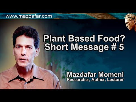 پوستر غذاهای گیاهی - پیام شماره ۵