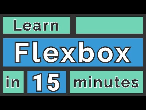 پوستر Learn Flexbox in 15 Minutes
