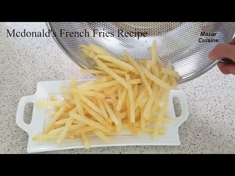پوستر French Fries Recipe Mcdonalds Fries At Home Recipe,Crispy...