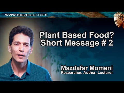 پوستر غذاهای گیاهی - پیام شماره ۲