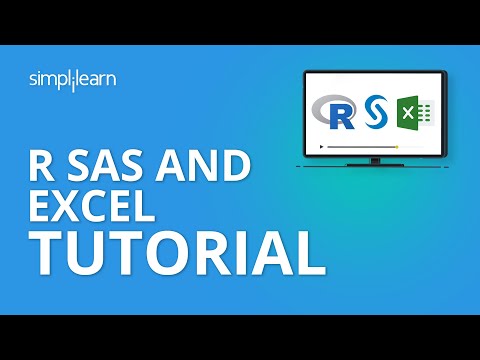 پوستر آموزش R SAS و اکسل ویدیوی آموزشی برای داده‌شناسان