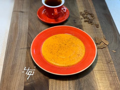 پوستر فرنی کدو حلوایی، دسر کدو حلوایی - pumpkin dessert - pumpkin...