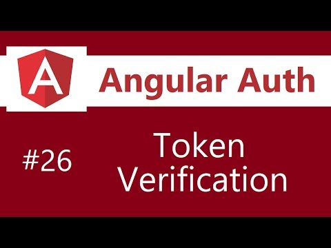 پوستر آموزش احراز هویت در Angular - قسمت 26 - میان افزار برای...