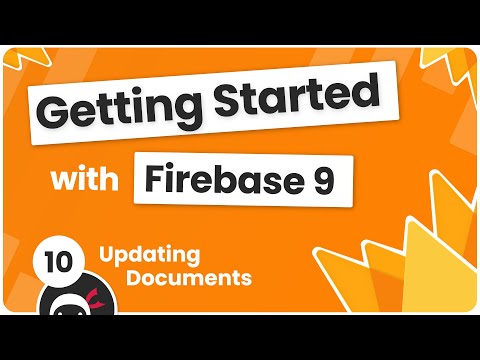 پوستر آغاز کار با Firebase 9 10 - به‌روزرسانی اسناد