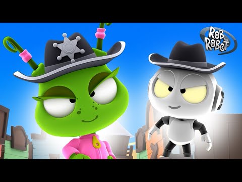 پوستر روب یک کابوی واقعی را در سیاره غرب قدیمی بازی می‌کند! 🪐...