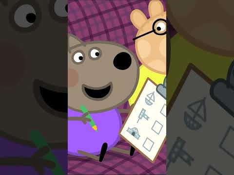 پوستر Train Journey Checklist shorts peppapig