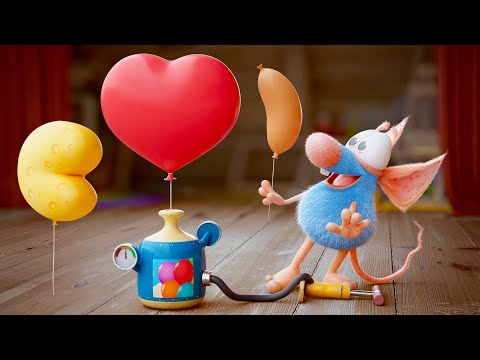 پوستر رتیک نمایش‌های کارتونی خنده‌دار بادکنک و ویدیو‌های کمدی...