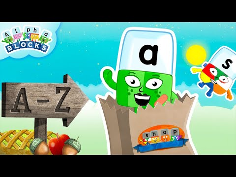 پوستر Autumn in Alphaland 🍂 Learn to Spell and Read for Kids...