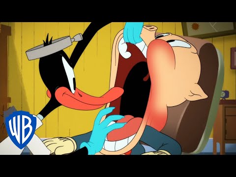 پوستر لونی تونز زمان دندانپزشک