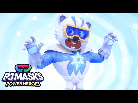 پوستر Ice Cub Arrives! PJ Masks Power Heroes Kids Cartoon Video...