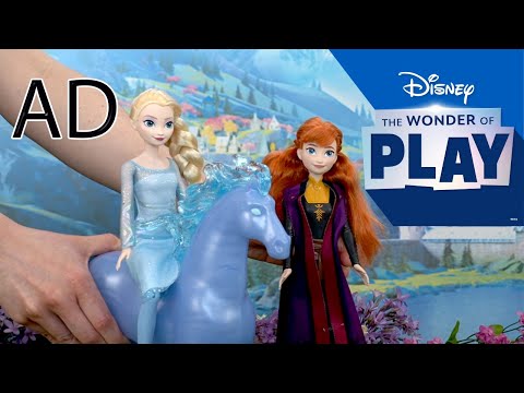 پوستر تبلیغ شگفتی بازی یخ زده بیایید فصول را کاوش کنیم!