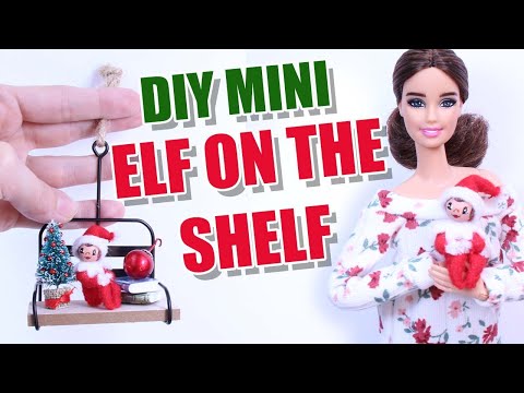 پوستر آموزش ساخت زیبایی کوچک ELF ON THE SHELF و تزیینی درخت...